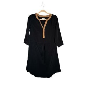 Old Navy Women's Size Small Dress Black With Brown EUC Lightweight